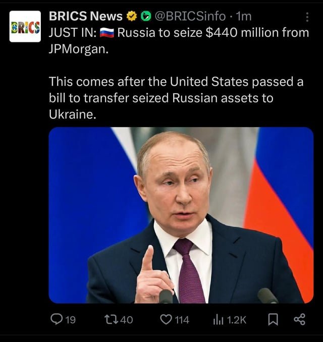 Coming after American banks.