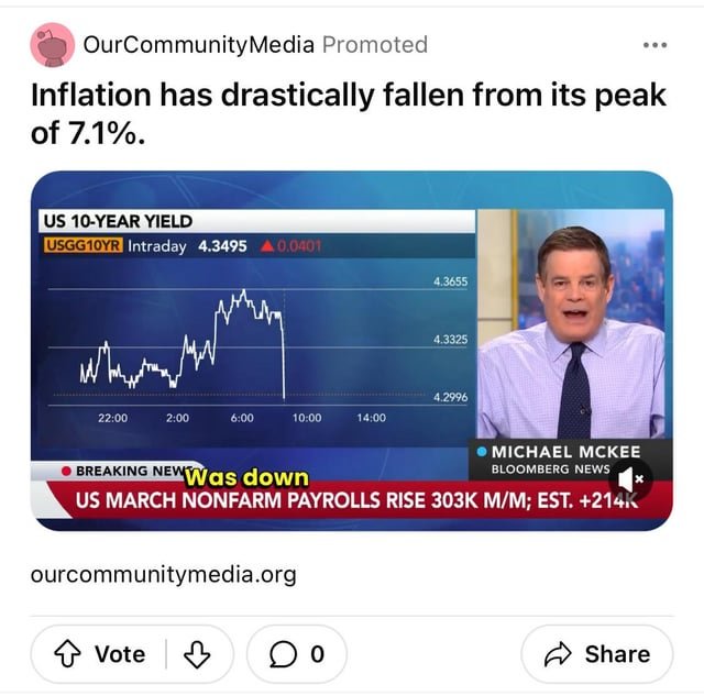 Reddit is officially trying to gaslight me about the economy. Yay election year 😑