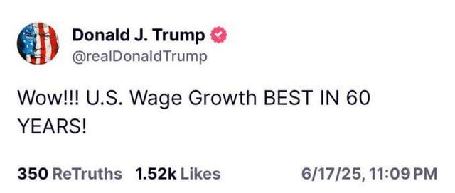 Wages growing while purchasing power is being destroyed, thanks to the Fed’s relentless expansion of the money supply. Net effect: the 99% will continue to lose economic ground.