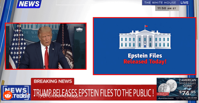 Trump Releases the Epstein Files to the Public Today!