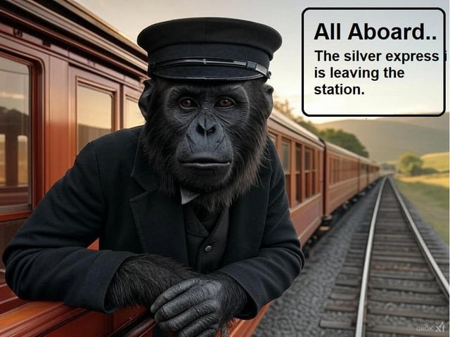 The train is leaving the station. Get your silver before it’s gone!