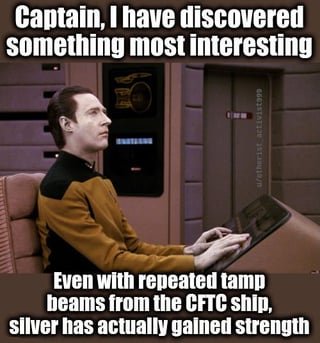 I concur with your analysis Data…..