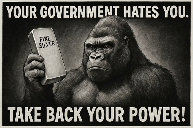 You got to hold physical silver for it to mean something.