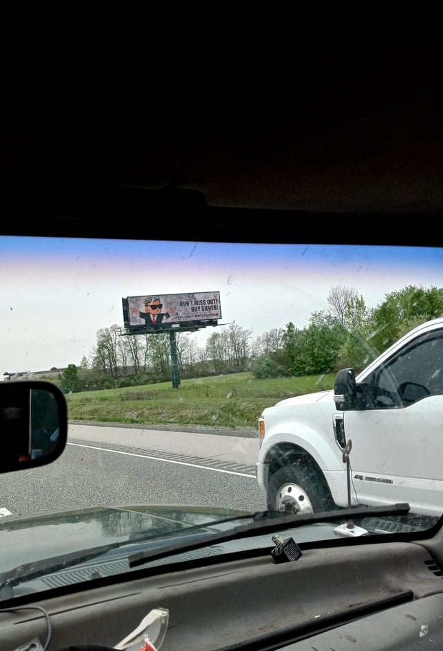 Just seen this on I65 just south of Indianapolis Hell yeah