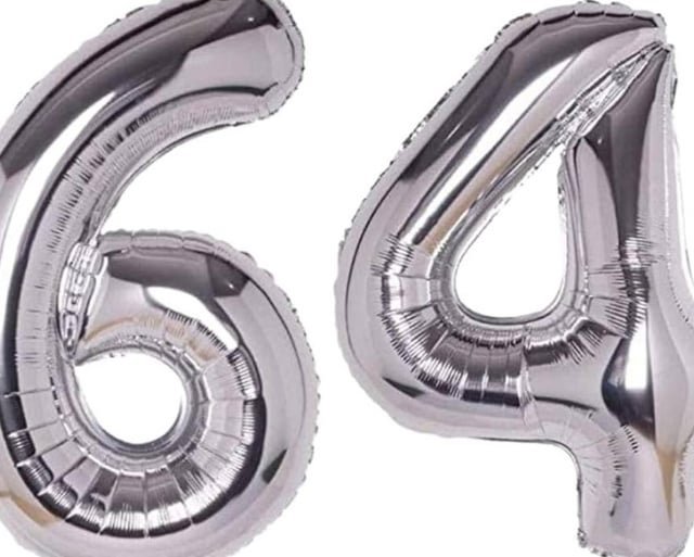 Silver has reached $64